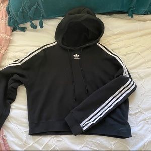 Adidas crop hoodie